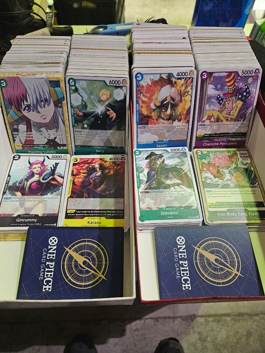 One Piece TCG Cards- sold by the flat