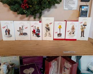 large collection of "A Christmas Story" Hallmark Keepsakes ornaments