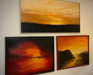 Original oil paintings