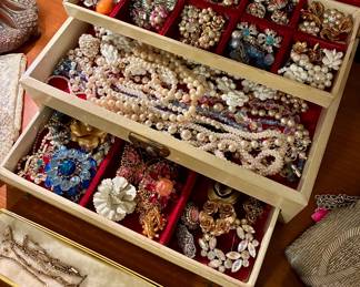 Costume jewelry will be moved near the hold table in the center of the house