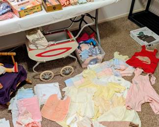 some very cute vintage girl baby and toddler clothing