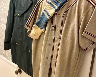 Vintage wool Baseball uniform, Army uniform