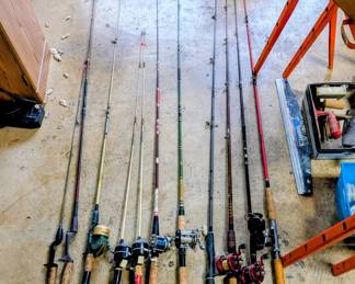 Fishing poles