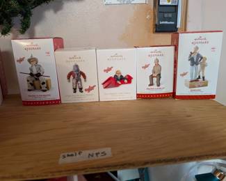 large collection of "A Christmas Story" Hallmark Keepsakes ornaments