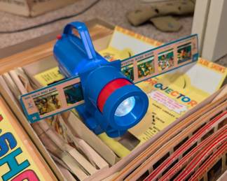 Give-A-Show projector and slides, working