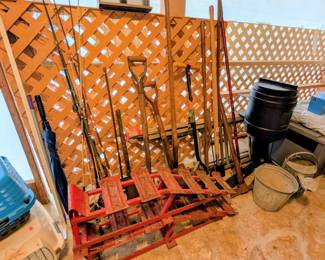 Heavy duty ramps for auto or riding lawn mower repair