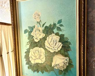 Several original art works from regionally known award winning artists, M.J. Sultenfuss and others