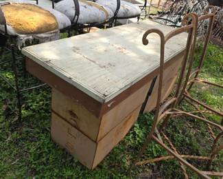 File Boxes with Table Top