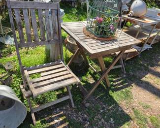 Folding Table & Chairs 