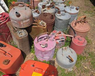 Vintage Gas Tanks