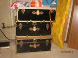 Trunks, trunks and more trunks! Great storage!