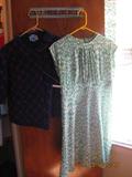 Some of the vintage clothing. The 3/4 sleeve jacket has a matching snazzy skirt!