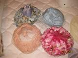 Just some of the darling vintage ladies hats!