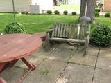 Summer is here and this is just a sample of the yard furniture!