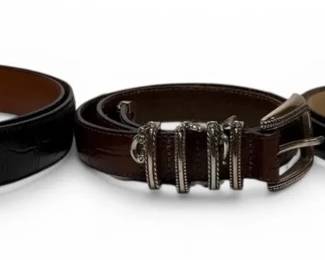 Two Brighton Leather Belts and More