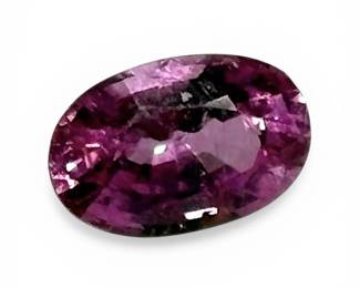 Oval Cut Pink Sapphire Gemstone, 0.50 ct