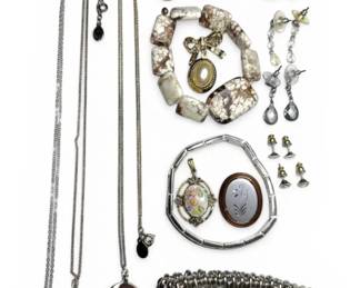 Silver GoldToned Costume Jewelry