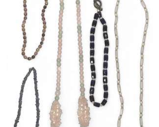 Pink Purple Necklaces Rose Quartz More