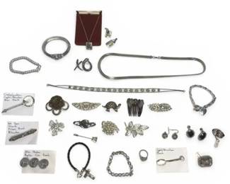 SilverToned Costume Jewelry