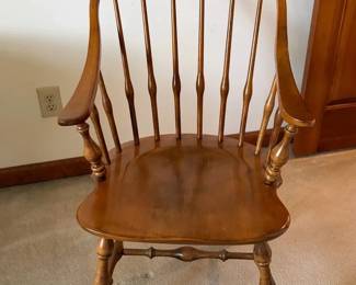 Windsor Back Wood Chair