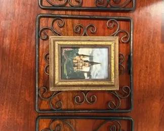 Three 6 Square Prints