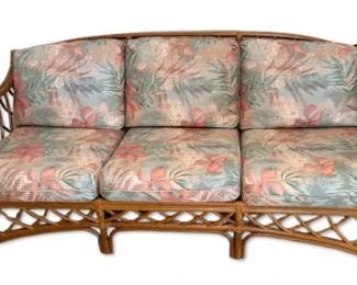 Lane Venture Rattan Sofa w Cushions