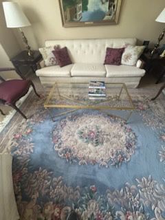 SOFA, LAMPS, END TABLES ONLY FOR SATURDAY PURCHASE