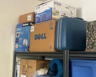 LUGGAGE, MORE GARAGE CONTENTS TO COME AFTER UNPACKING