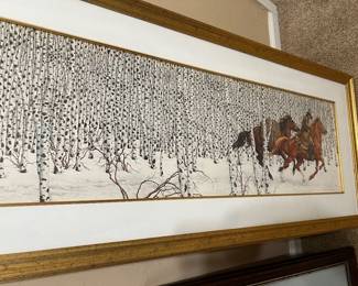 BEV DOOLITTLE PRINT "SACRED GROUND"