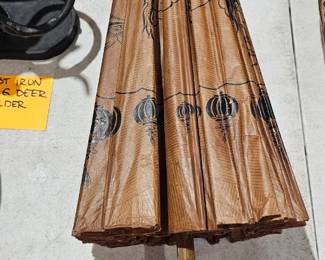 VINTAGE BAMBOO PARASOL