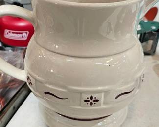 LONGABERGER POTTERY PITCHER