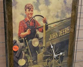 JOHN DEERE CLOCK