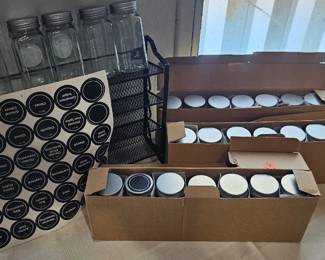 SPICE JARS / LABELS
