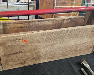 WOODEN TOOLBOX