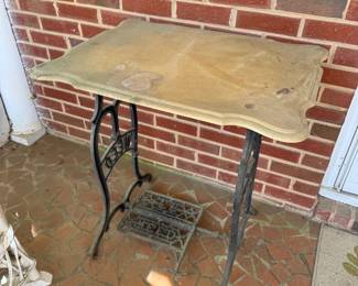 Antique sewing machine base with added top-$50