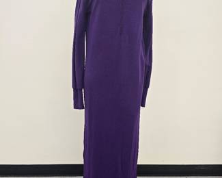 rare Halston for Giorgio Beverly Hills ensemble is a classic example of 1970s minimalist luxury.