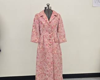 Vintage Couture I. Magnin & Co. Dynasty Brocade Coat