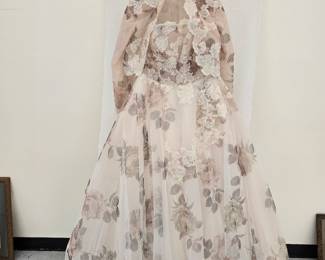 Vintage Floranna worn to meet the Prince of Wales