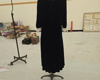 Jane Schaffhausen Velvet Dress