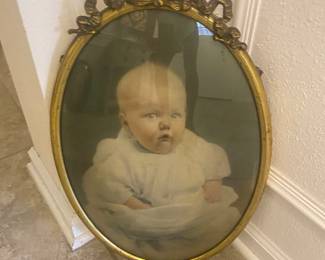 Beauty with a bow antique