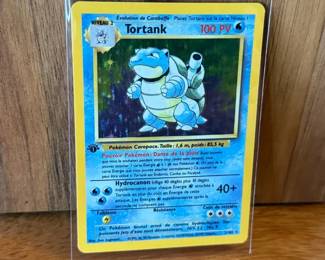 1st Edition French Blastoise - Tortank