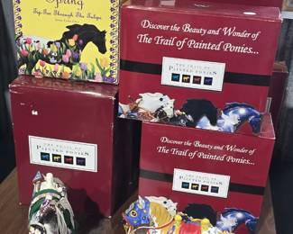 LARGE COLLECTION OF THE TRAIL OF PAINTED PONIES 