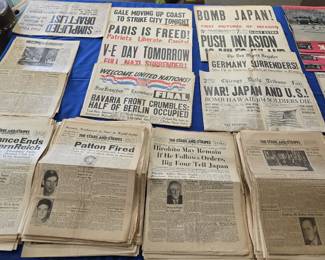 WW2 STARS & STRIPES GERMANY EDITION NEWSPAPERS