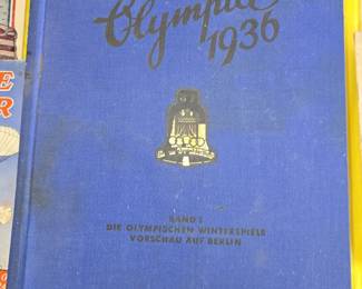1936 GERMANY OLYMPICS BOOK