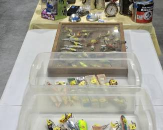 COMIC BOOKS, FISHING LURES, COLLECTIBLES