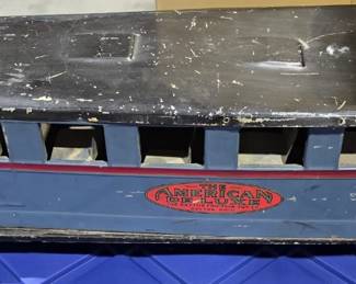 RARE 1930's DAYTON FRICTION TOY BUS