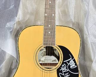 AUTOGRAPHED BROOKS & DUNN GUITAR