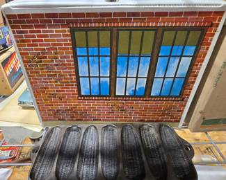 CAST IRON CORN MUFFIN PANS