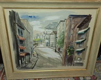 VINTAGE MID CENTURY WALL ART