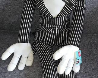 LARGE DISNEY JACK SKEFFINGTON CHRISTMAS PLUSH